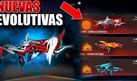 Descubre las armas evolutivas mas poderosas en Free Fire