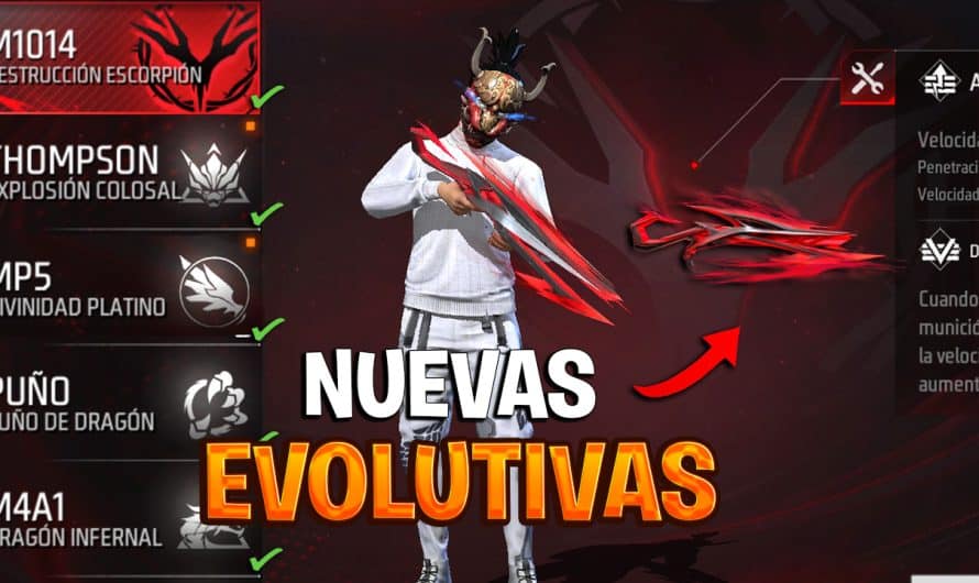 Descubre cómo funciona el sistema de evolución de armas en Free Fire y mejora tu desempeño